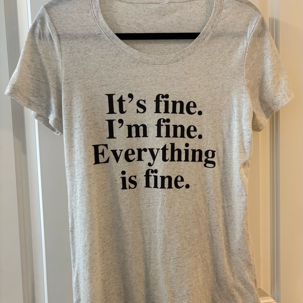 Gray Graphic T-Shirt